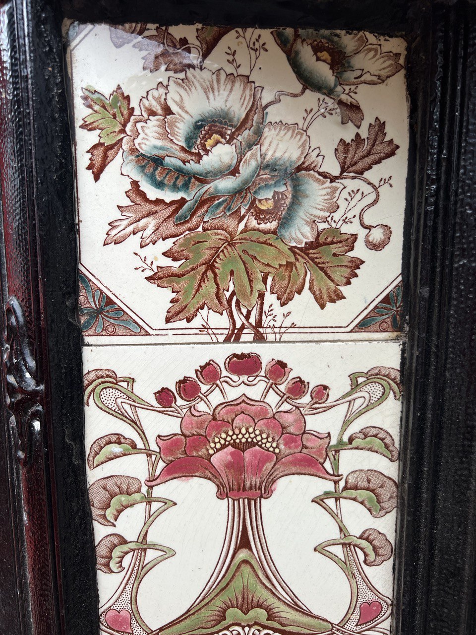 Fireplace 1910-s / Art Nouveau /