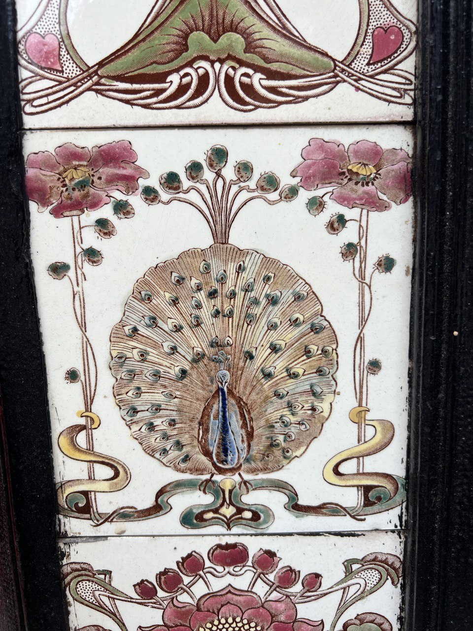 Fireplace 1910-s / Art Nouveau /