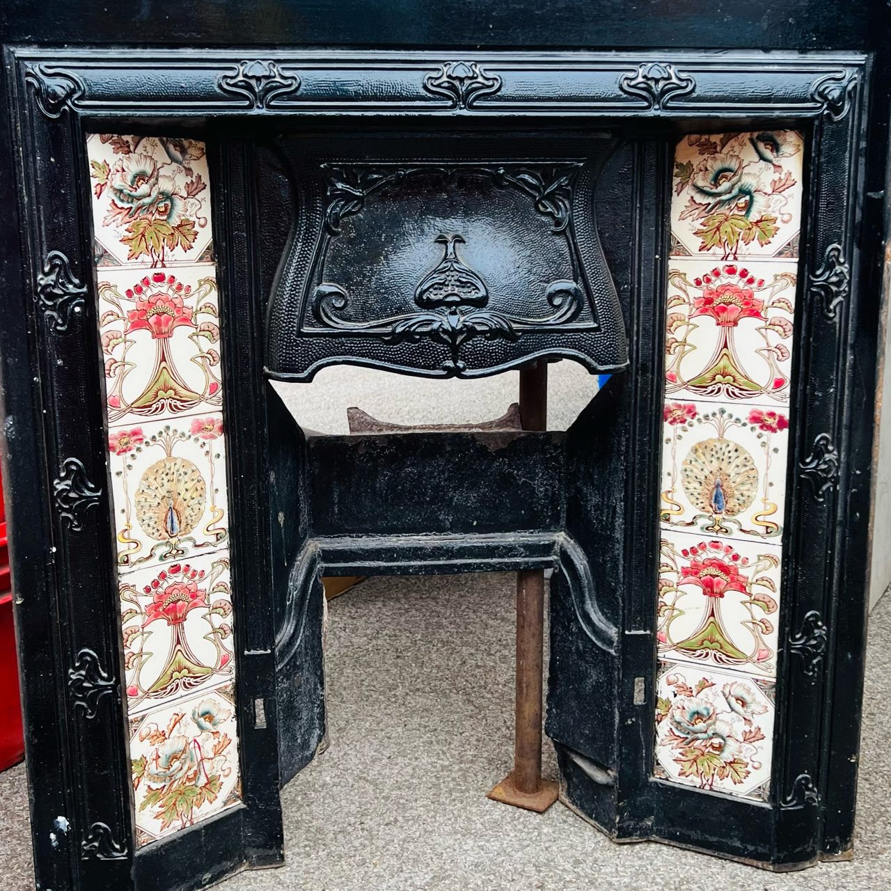 Fireplace 1910-s / Art Nouveau /